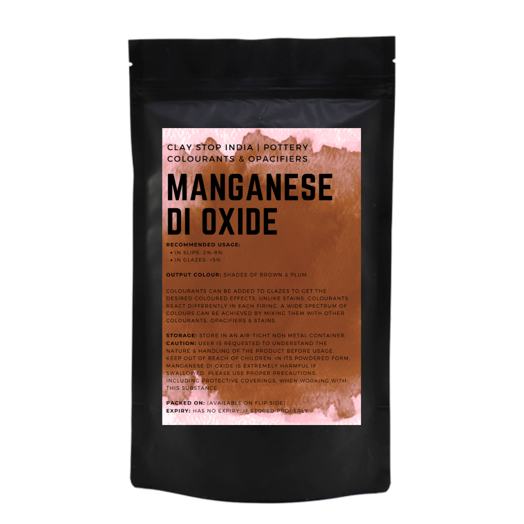 Manganese Di Oxide (Pottery Colourant)