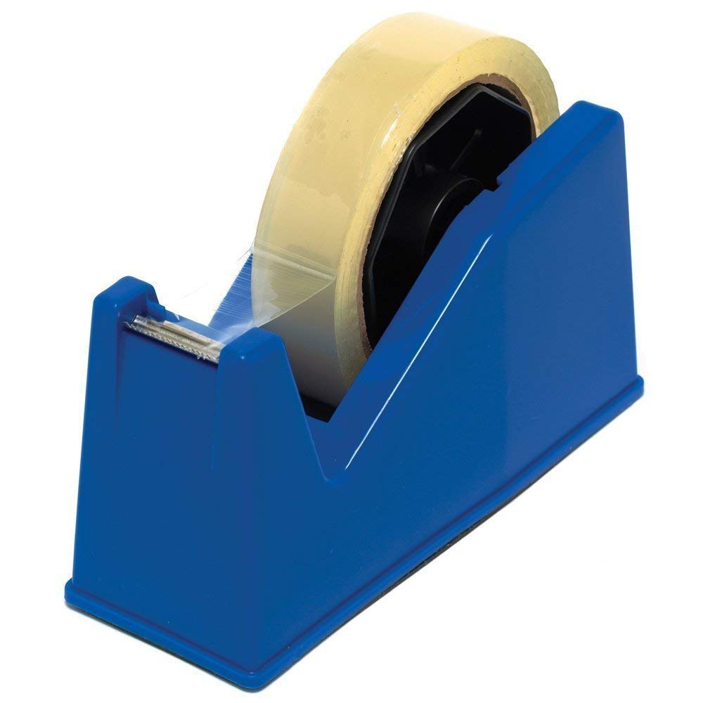 One Inch Tape Dispenser (Heavy Duty, Stable Base, Bottom Grip Enhancer)