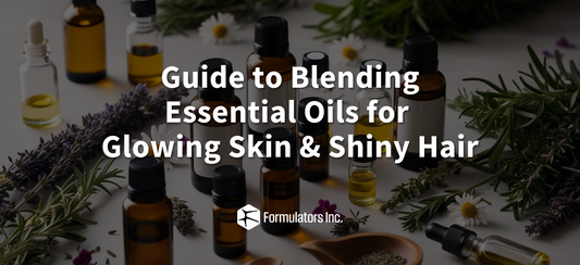 Guide to Blending Essential Oils for Glowing Skin and Shiny Hair