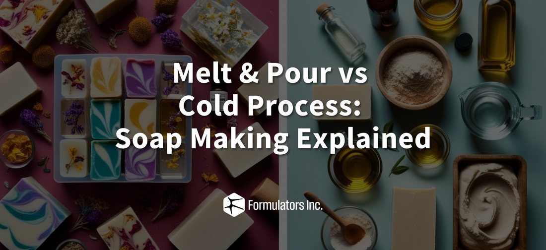 Melt and Pour vs Cold Process: Soap Making Explained