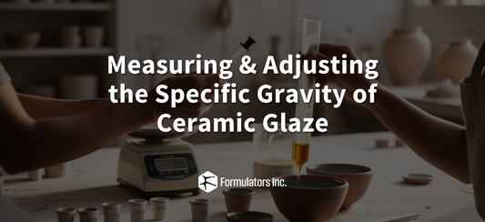 Measuring and Adjusting the Specific Gravity of Ceramic Glaze