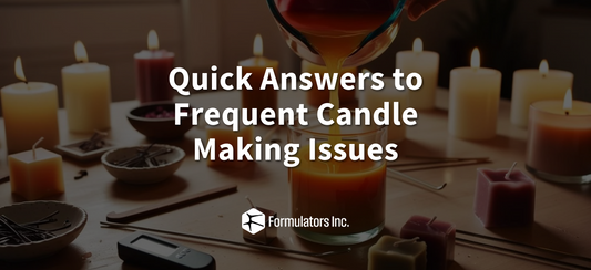 Quick Answers to Frequent Candle Making Issues