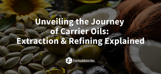 Unveiling the Journey of Carrier Oils: Extraction and Refining Explained