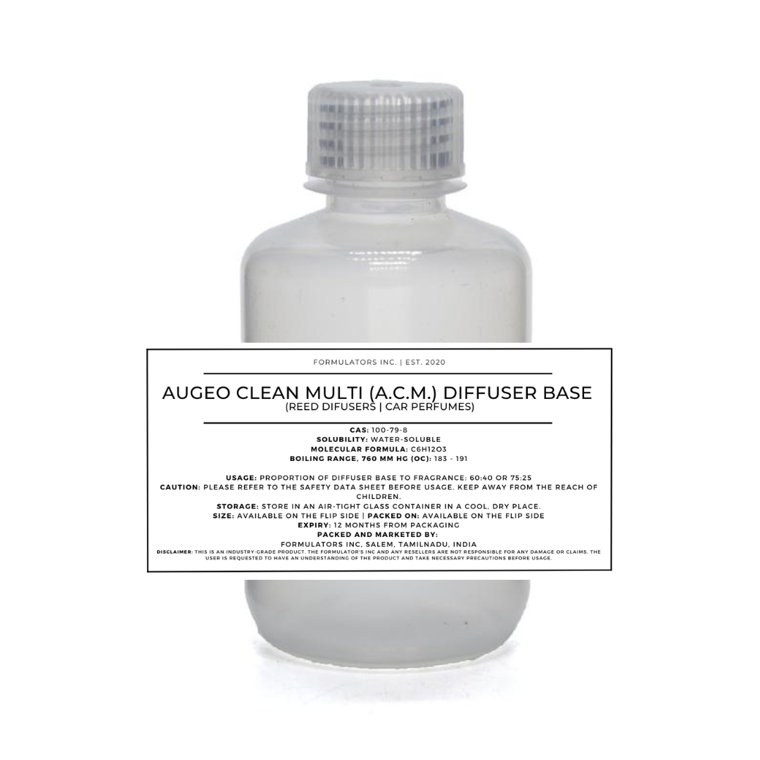 Augeo Clean Multi (A.C.M.) Diffuser Base (Reed Difusers | Car Perfumes)