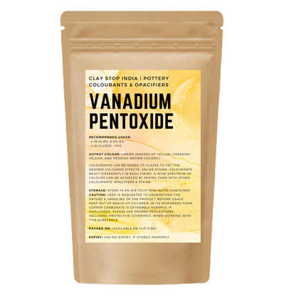 Vanadium Pentoxide (Pottery Colourant)