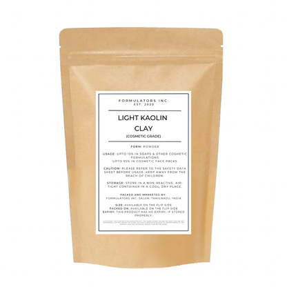 Light Kaolin Clay (Cosmetic Grade)