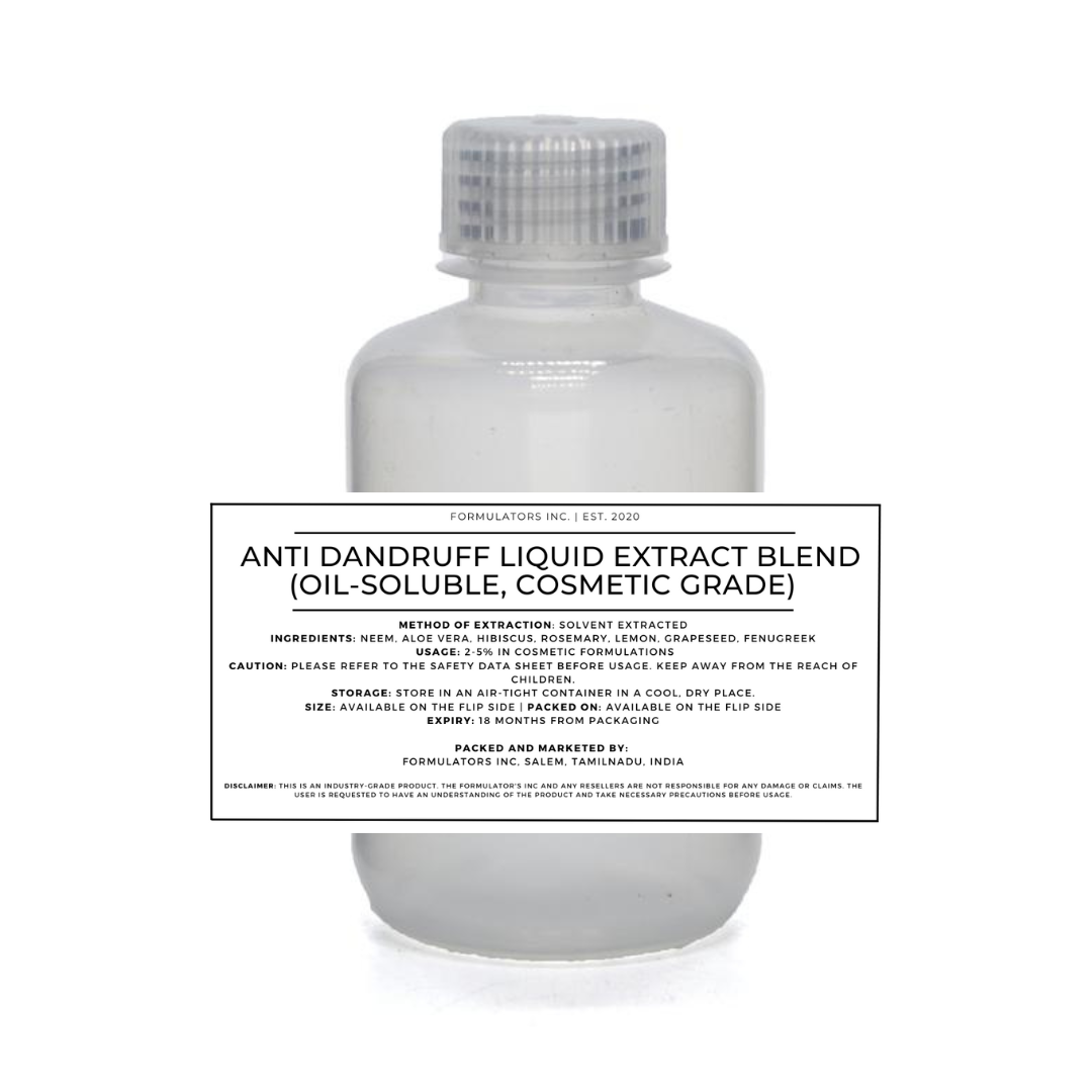 Anti Dandruff Liquid Extract Blend