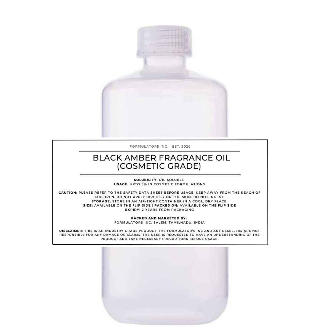 Black Amber Fragrance Oil