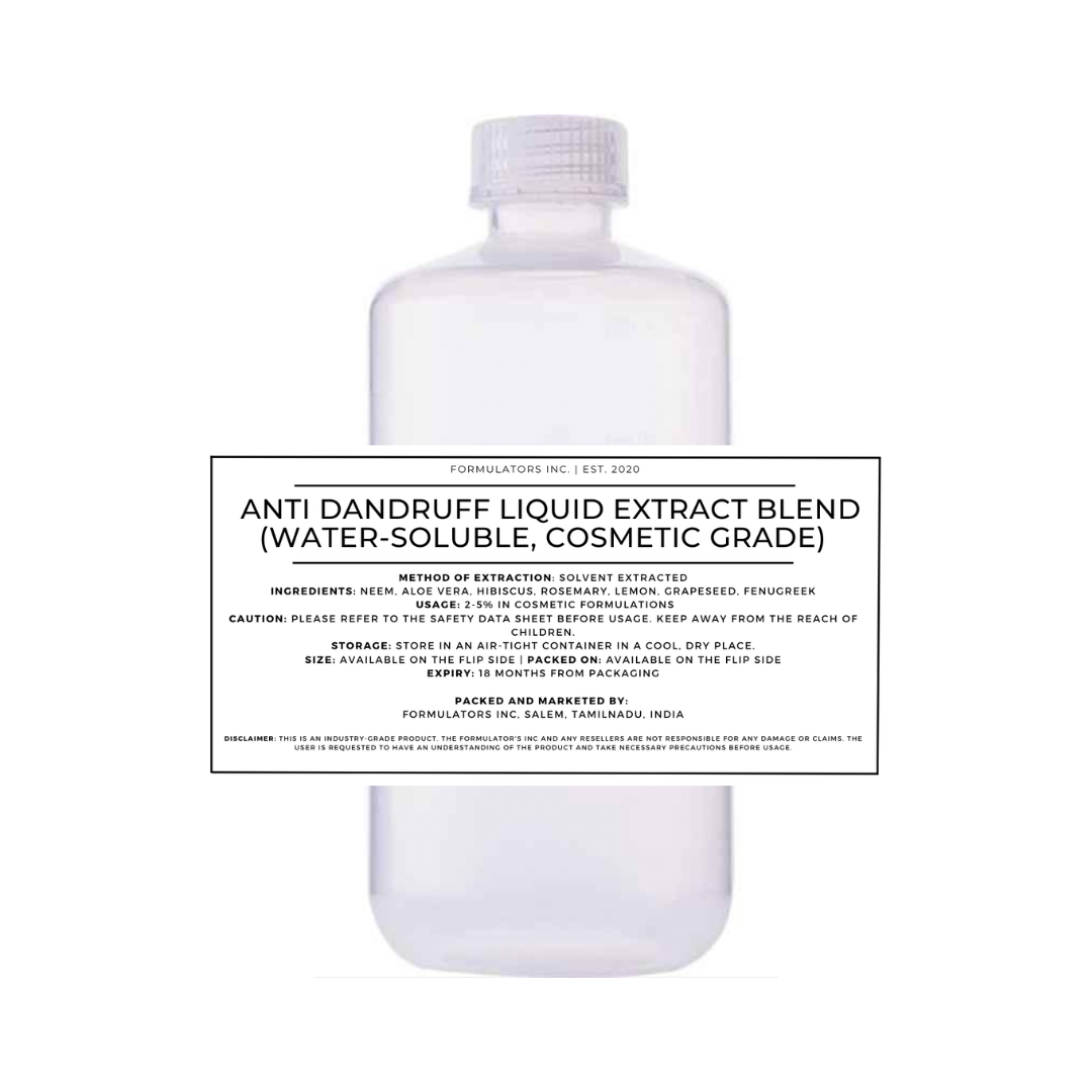 Anti Dandruff Liquid Extract Blend