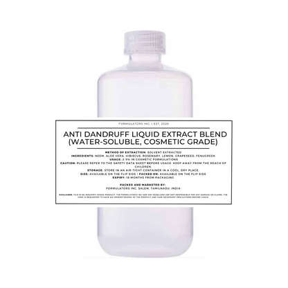 Anti Dandruff Liquid Extract Blend