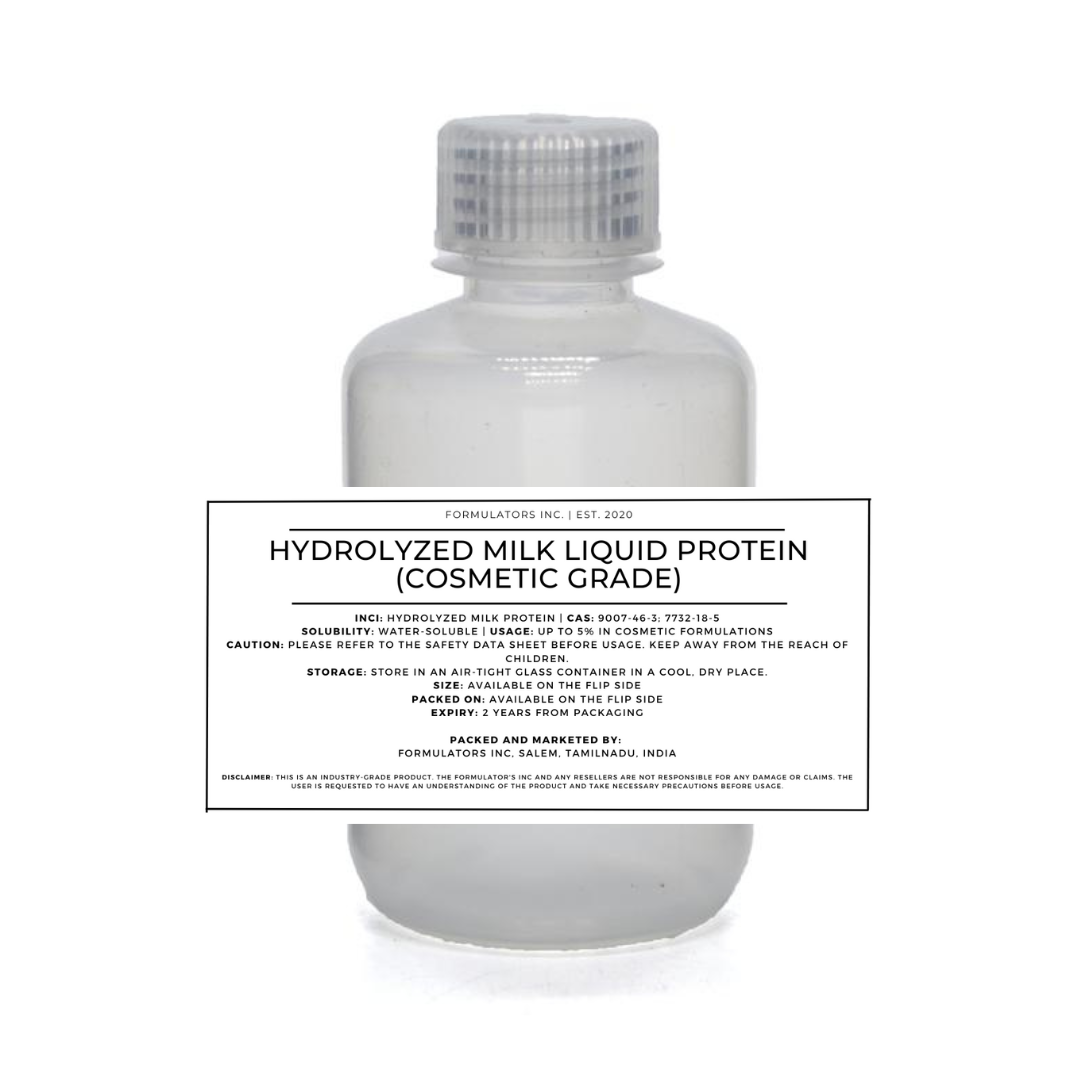 Hydrolyzed Milk Liquid Protein (Cosmetic Grade)