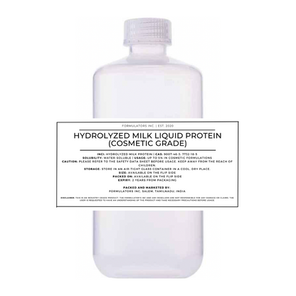 Hydrolyzed Milk Liquid Protein (Cosmetic Grade)