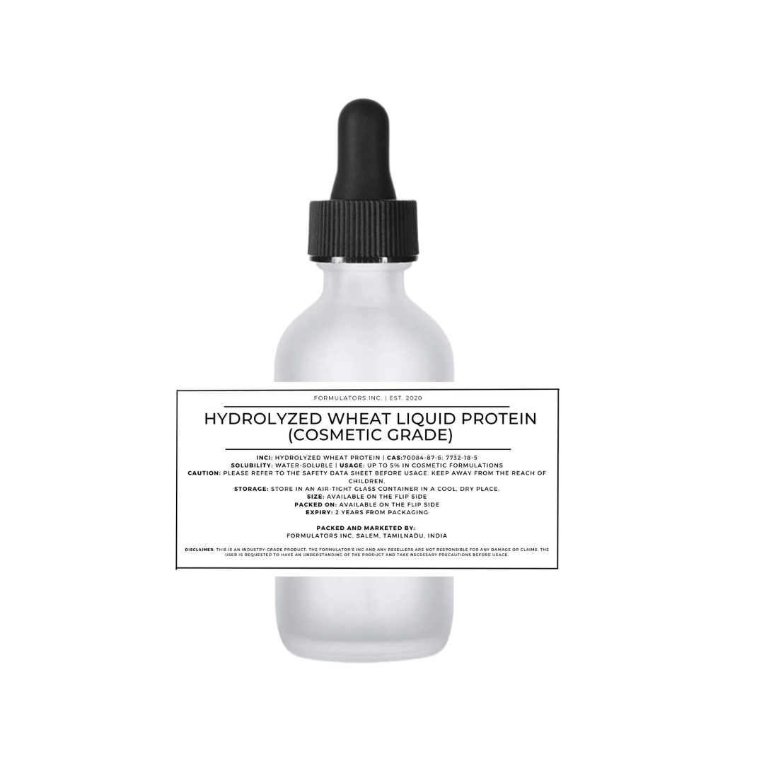 Hydrolyzed Wheat Liquid Protein (Cosmetic Grade)