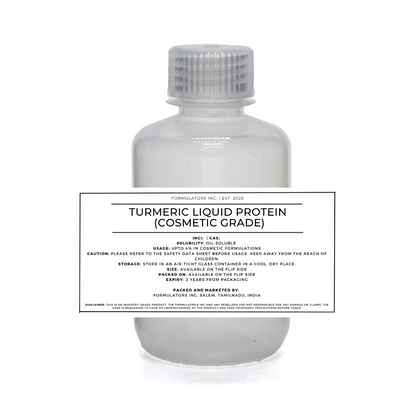 Turmeric Liquid Protein (Cosmetic Grade)