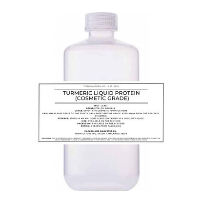 Turmeric Liquid Protein (Cosmetic Grade)