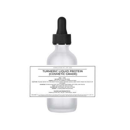 Turmeric Liquid Protein (Cosmetic Grade)