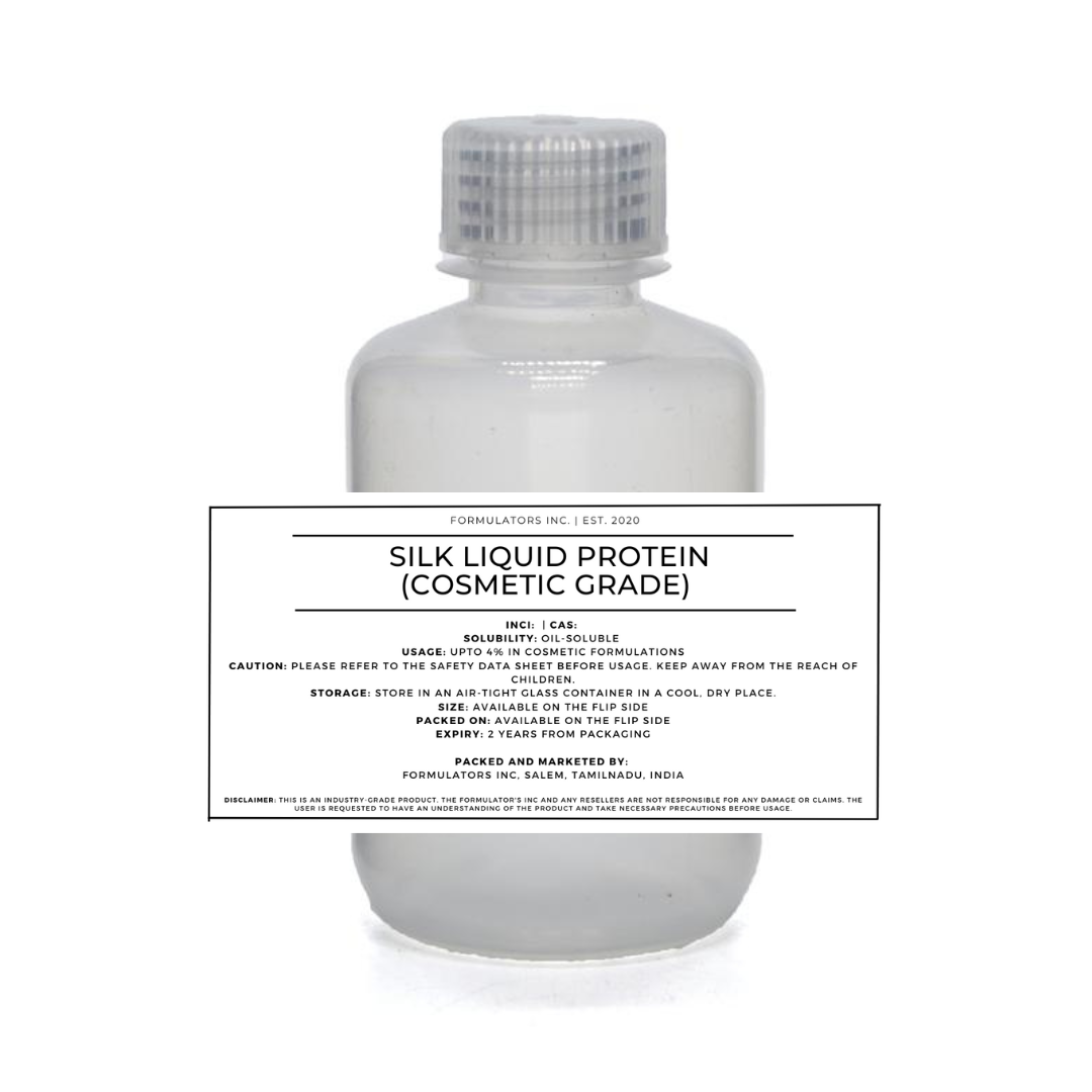 Silk Liquid Protein (Cosmetic Grade)