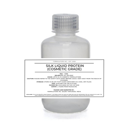 Silk Liquid Protein (Cosmetic Grade)