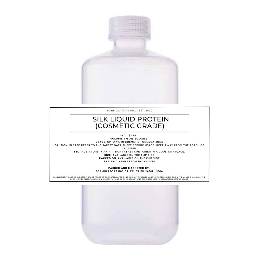 Silk Liquid Protein (Cosmetic Grade)