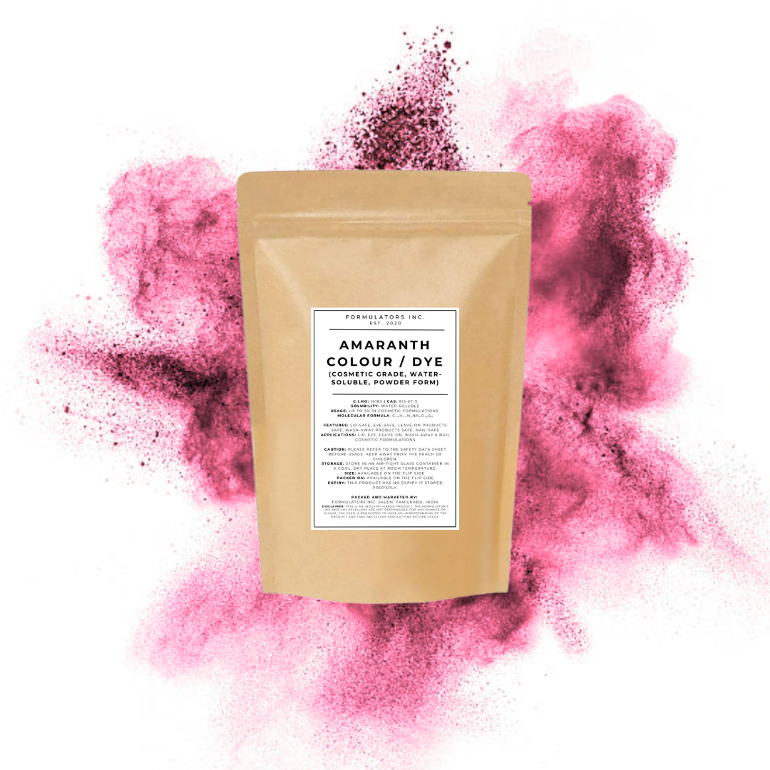 Amaranth Colour / Dye (Cosmetic Grade, Water-Soluble, Powder Form)