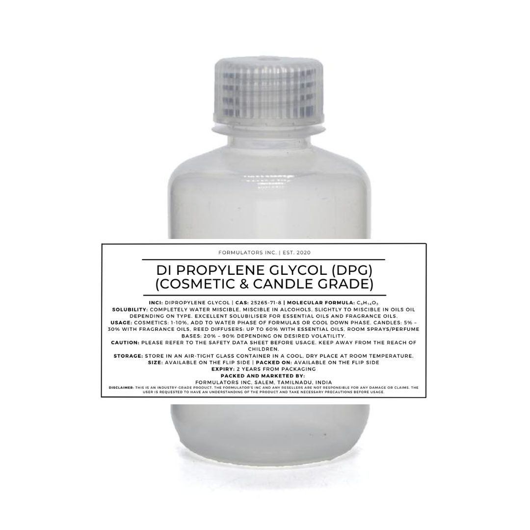 Di Propylene Glycol (DPG) (Cosmetic & Candle Grade)
