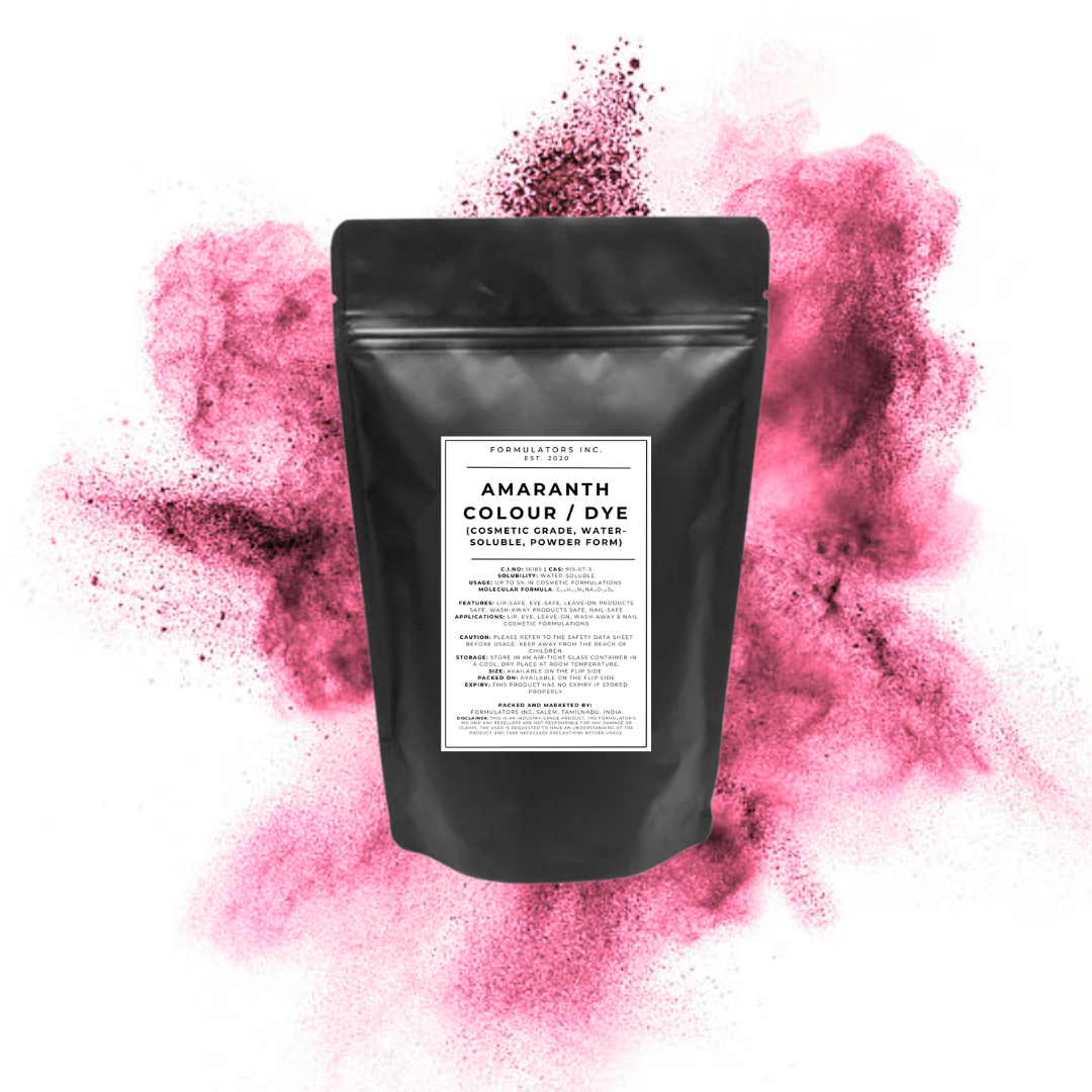 Amaranth Colour / Dye (Cosmetic Grade, Water-Soluble, Powder Form)