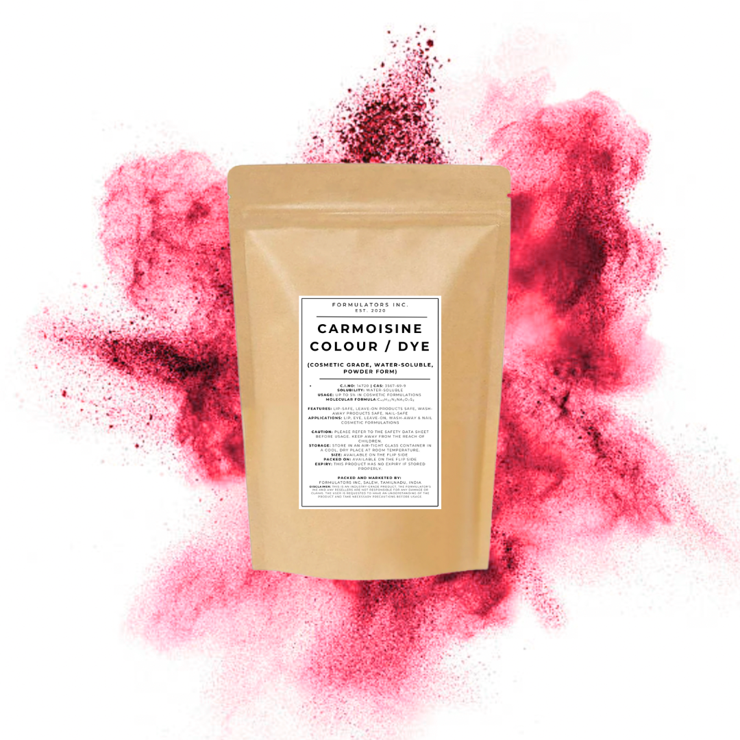 Carmoisine Colour / Dye (Cosmetic Grade, Water-Soluble, Powder Form)