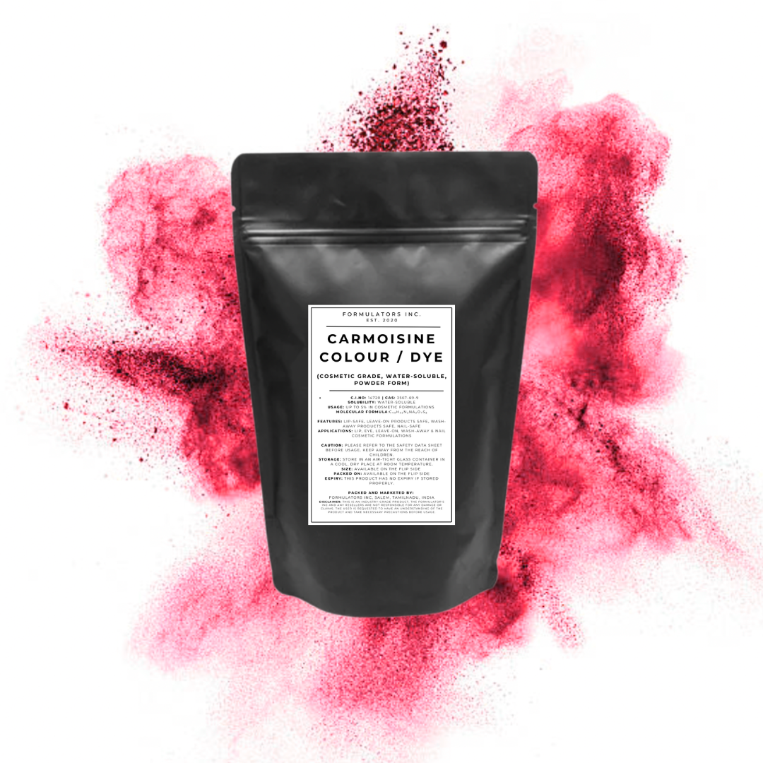 Carmoisine Colour / Dye (Cosmetic Grade, Water-Soluble, Powder Form)