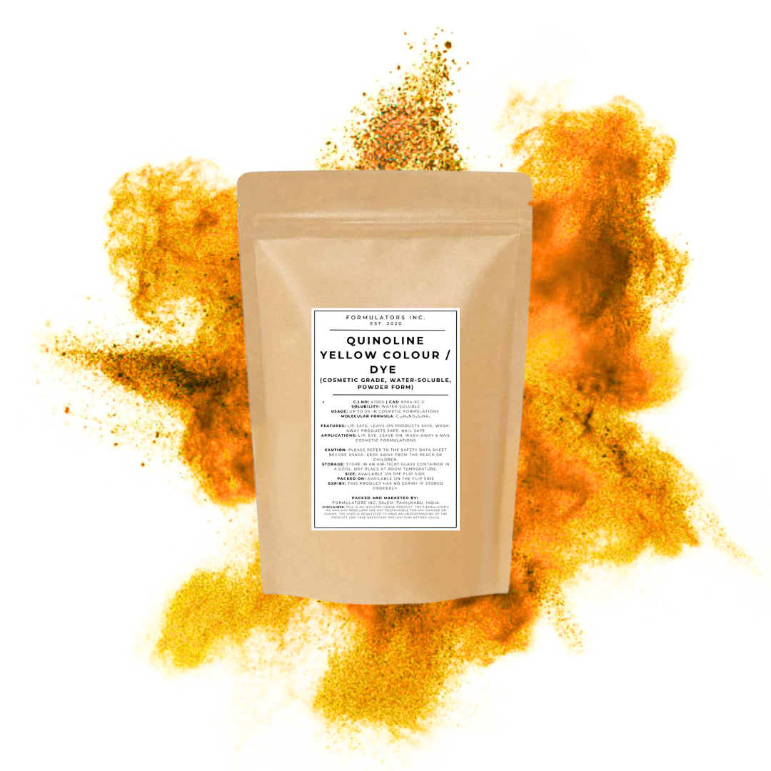 Quinoline Yellow Colour / Dye (Cosmetic Grade, Water-Soluble, Powder Form)