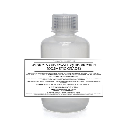Hydrolyzed Soya Liquid Protein (Cosmetic Grade)