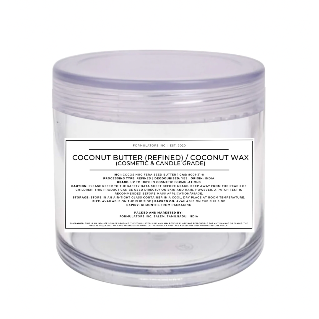 Coconut Butter (Refined) (Cosmetic Grade)