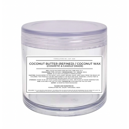 Coconut Butter (Refined) (Cosmetic Grade)