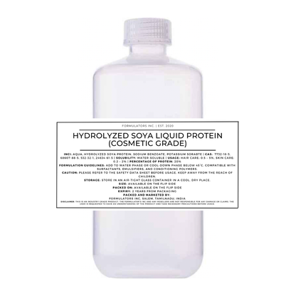 Hydrolyzed Soya Liquid Protein (Cosmetic Grade)