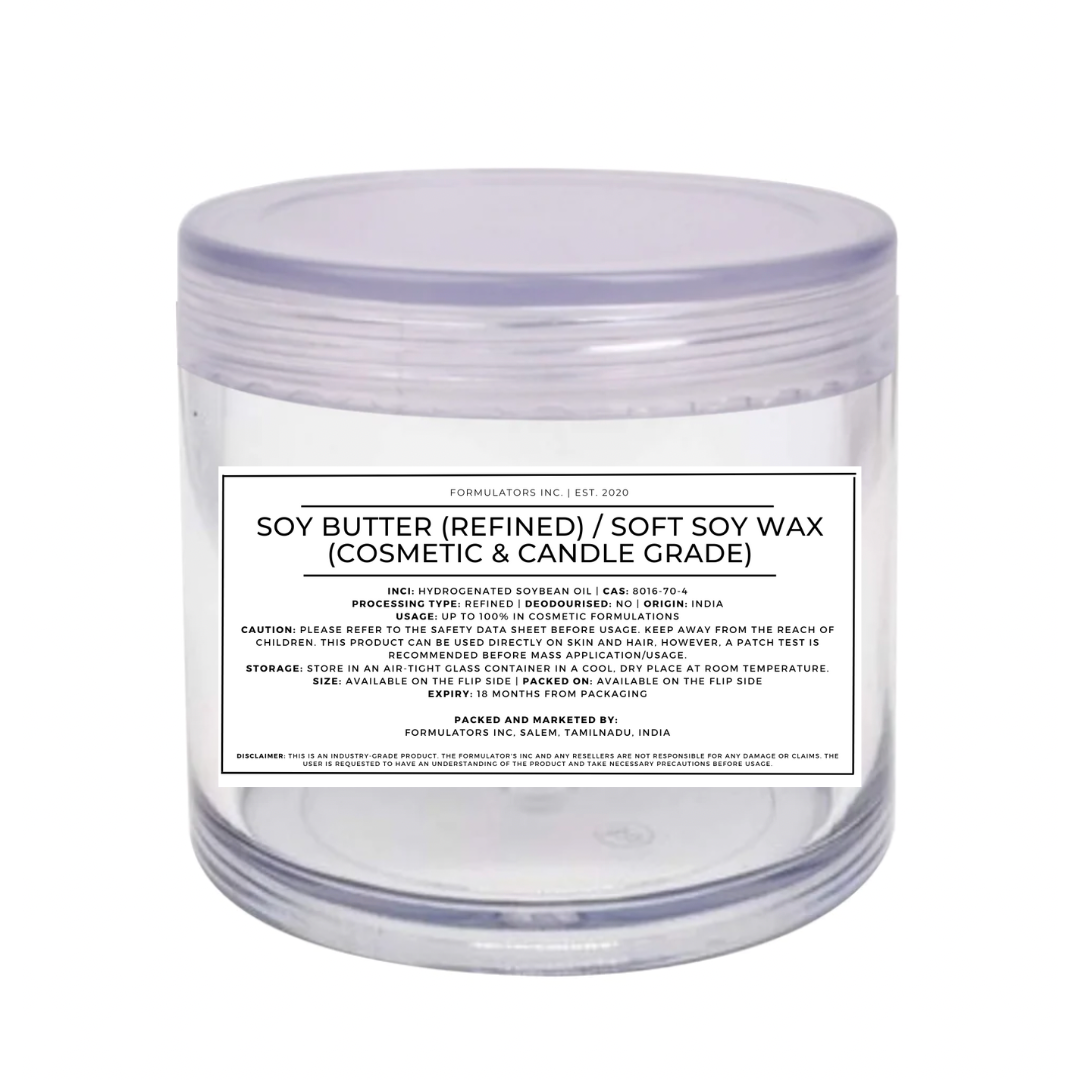 Soy Butter (Refined) (Cosmetic Grade)