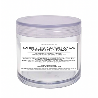 Soy Butter (Refined) (Cosmetic Grade)