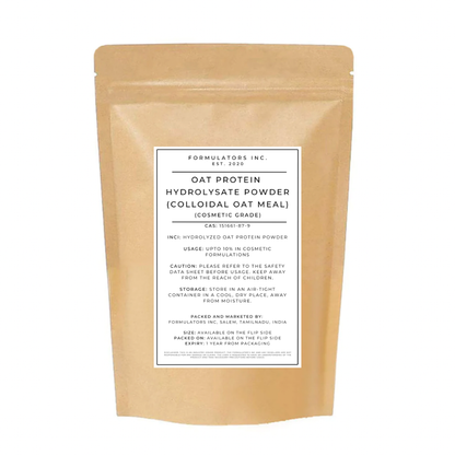Oat Protein Hydrolysate Powder (Colloidal Oat Meal) (Cosmetic Grade)