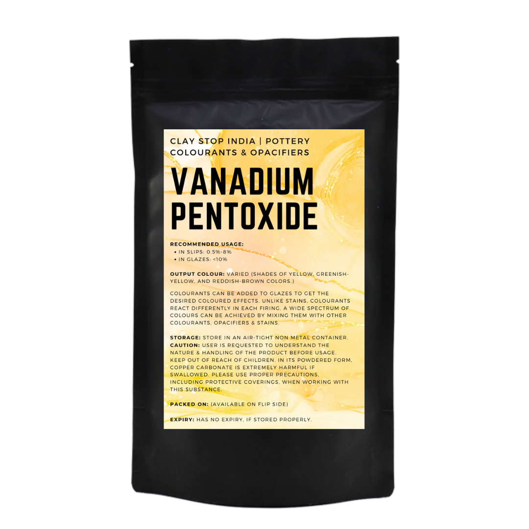 Vanadium Pentoxide (Pottery Colourant)