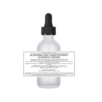 Aloevera Leaf Liquid Extract (Cosmetic Grade)