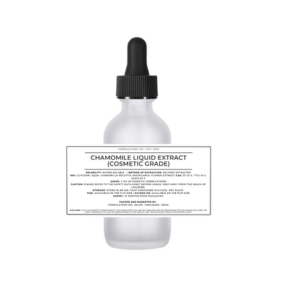 Chamomile Liquid Extract (Cosmetic Grade)