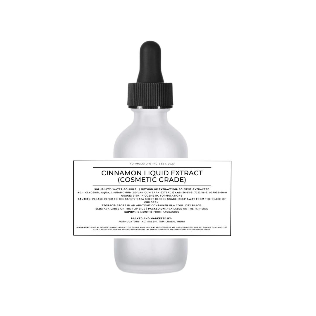 Cinnamon Liquid Extract (Cosmetic Grade)