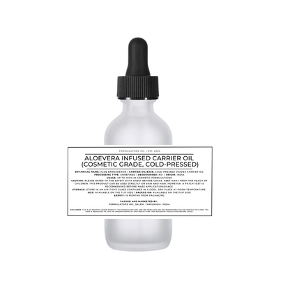 Aloevera Infused Carrier Oil (Cosmetic Grade)