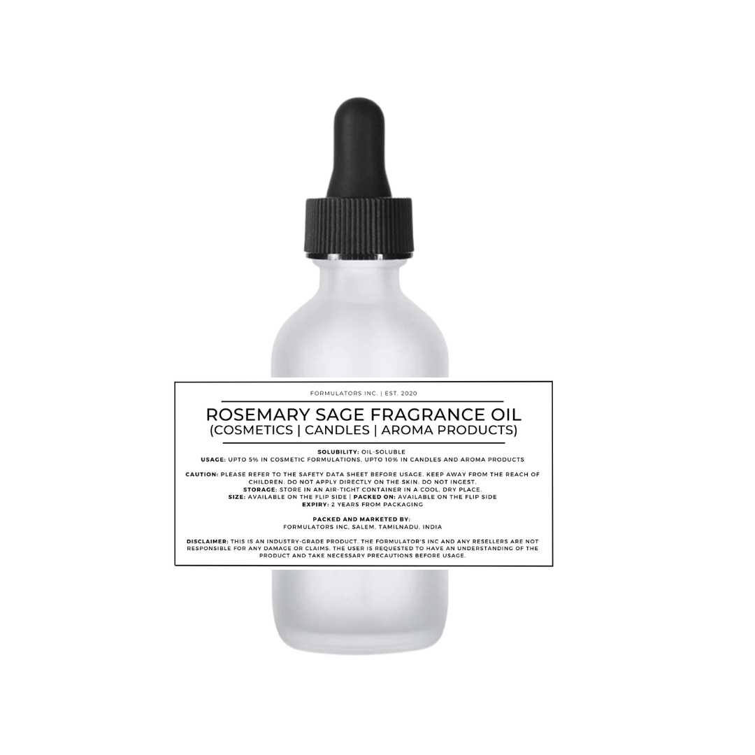 Rosemary Sage Fragrance Oil (Cosmetics | Candles | Aroma Products)