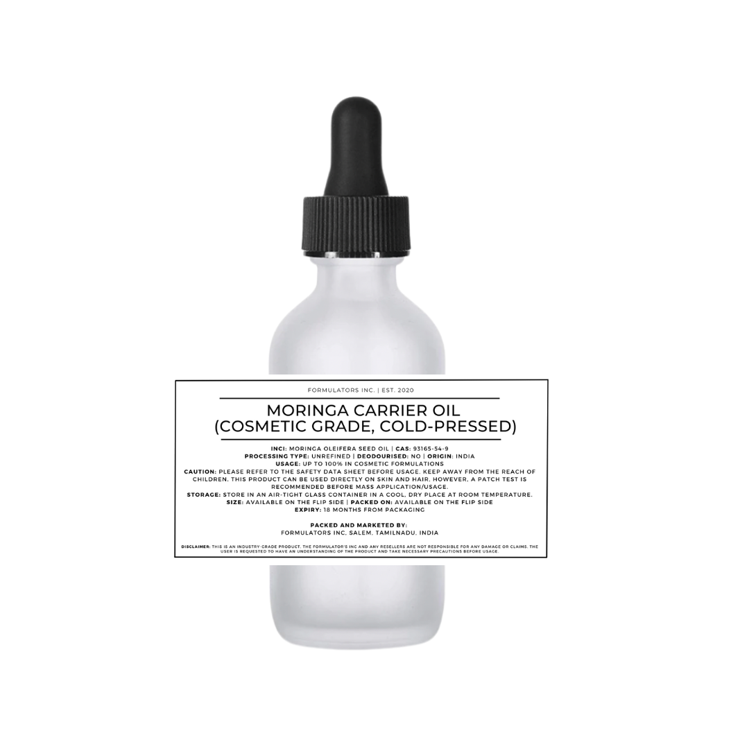 Moringa Carrier Oil (Cosmetic Grade)