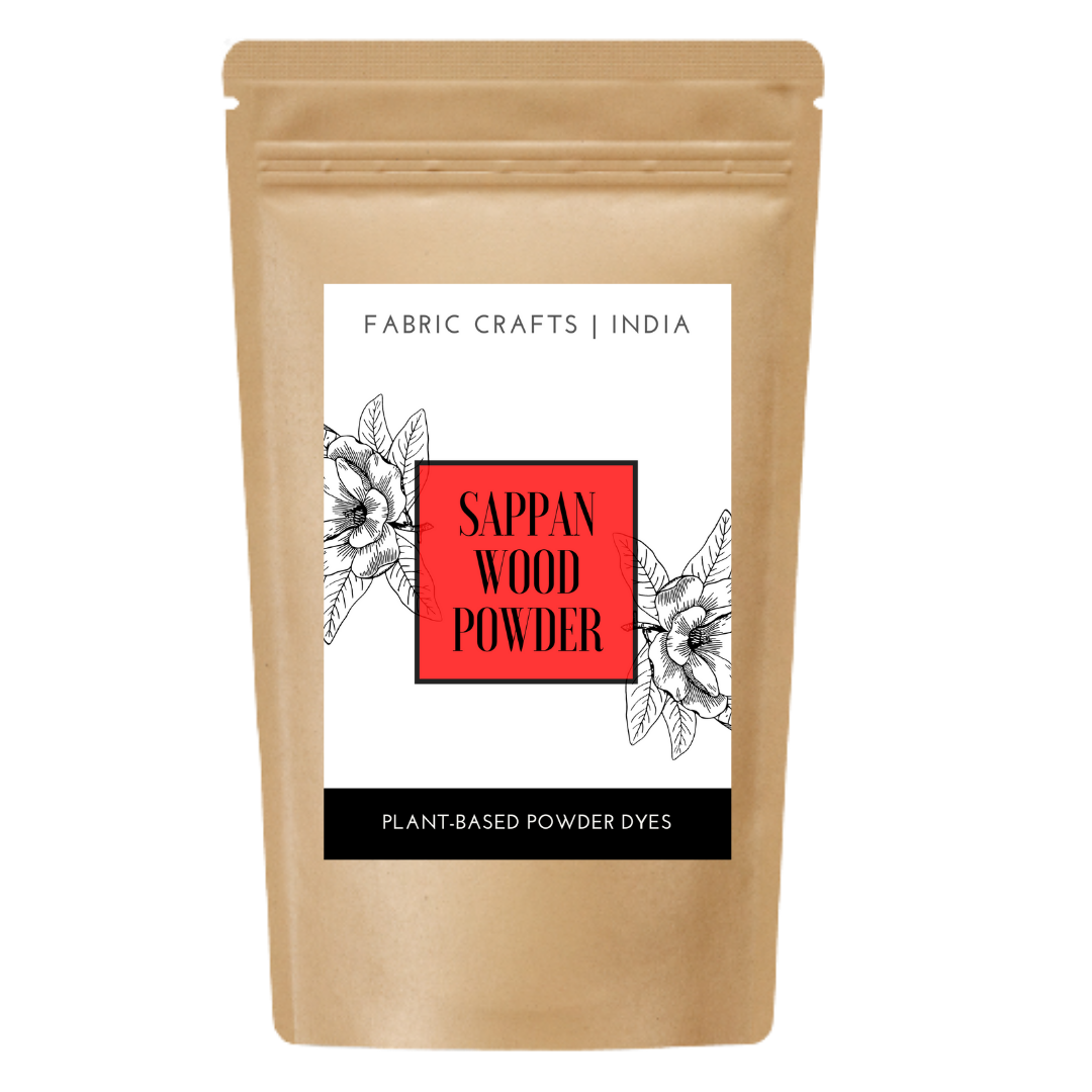 Buy Sappanwood Powder (Natural Plant-Based Extract Fabric Dye) Online in India - The Art Connect