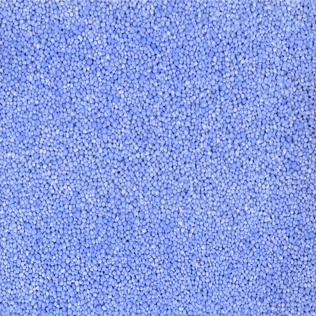 Blue Cellulose-Based Dispersible / Dissolving / Bursting Beads (20/30)