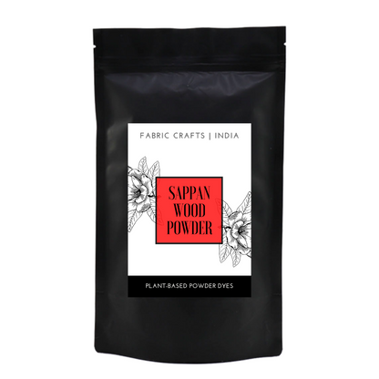 Buy Sappanwood Powder (Natural Plant-Based Extract Fabric Dye) Online in India - The Art Connect