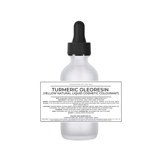 Turmeric Oleoresin (Yellow Natural Liquid Cosmetic Colourant)