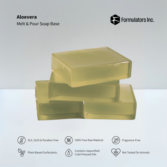 Aloevera Melt And Pour Soap Base (SLS, SLES & Paraben Free)