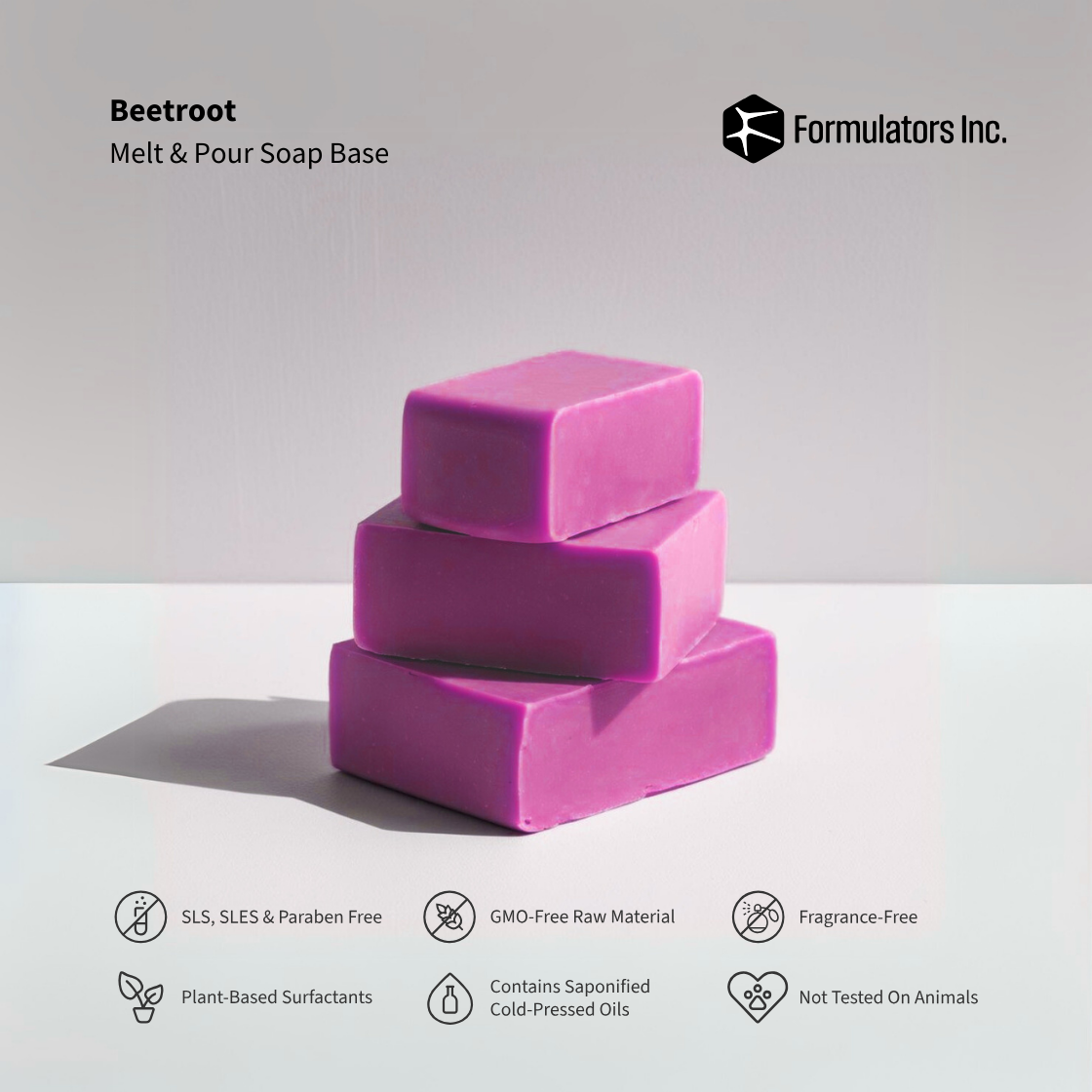 Beetroot Melt And Pour Soap Base (SLS, SLES & Paraben Free)