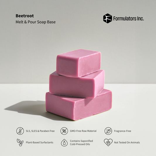 Beetroot Melt And Pour Soap Base (SLS, SLES & Paraben Free)